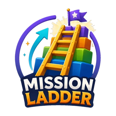 Mission Ladder reading and math board game